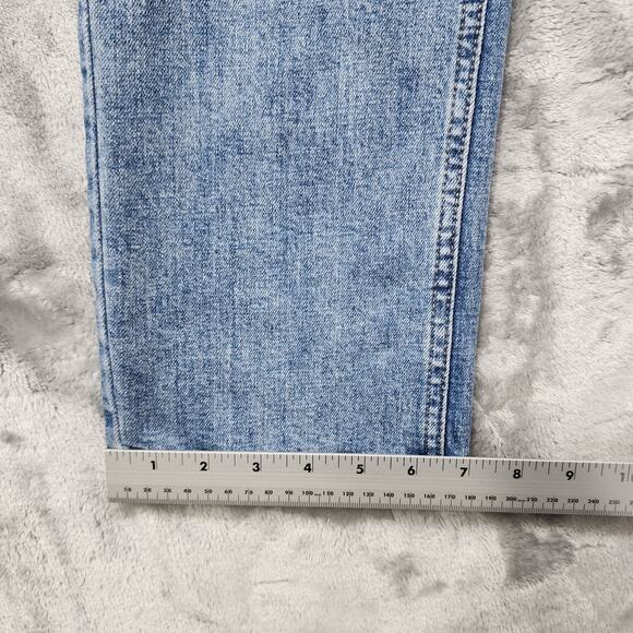 RSQ Jeans Mens 33X30 Blue Distressed Relaxed Taper Leg Stretch Denim Casual - Picture 13 of 14